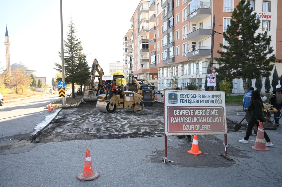 AHMET YESEVİ’DE  ASFALT MARATONU