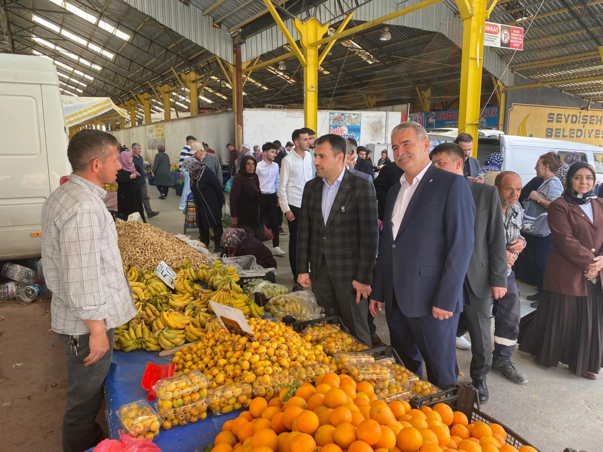 AK PARTİ İL BAŞKANI ÖZGÖKÇEN’DEN SEYDİŞEHİR’E ZİYARET