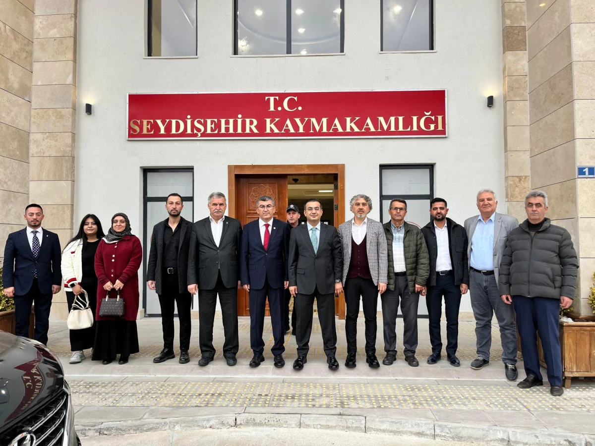 AK PARTİ KONYA MİLLETVEKİLİ EKİCİ'DEN SEYDİŞEHİR'E ZİYARET 