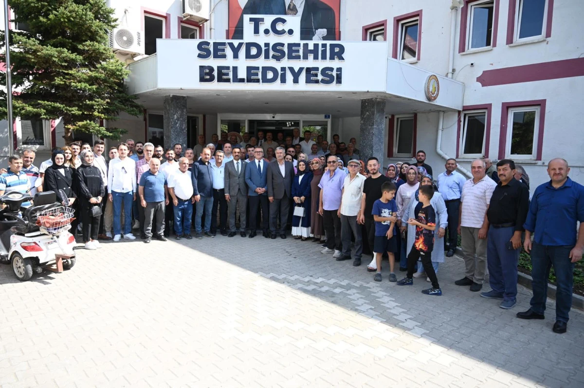 AK Parti ve MHP Teşkilatlarından Başkan Ustaoğlu’na Hayırlı Olsun Ziyareti