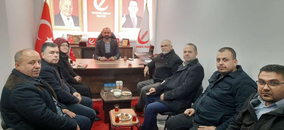 Ak Partiden Yeniden Refah  Partisine Ziyaret 
