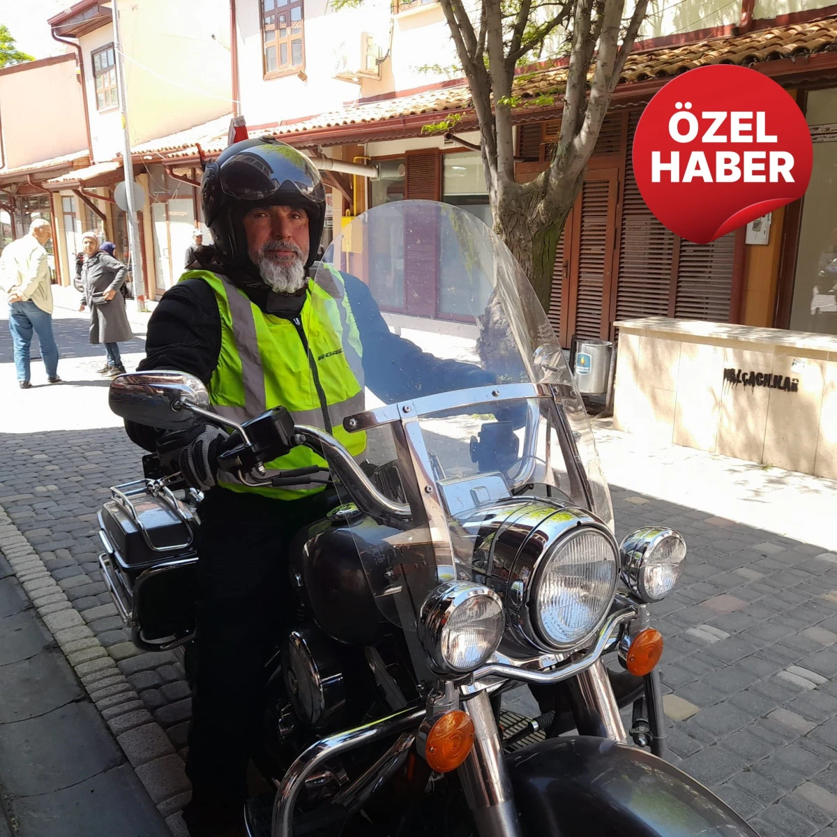 ALMANYA&rsquo;DAN SEYDİŞEHİR&rsquo;E MOTORSİKLETİ İLE GELDİ