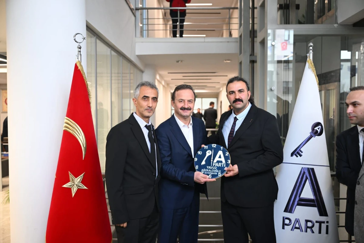 Anahtar Parti Seydişehir İl&ccedil;e Teşkilatından Genel Merkez Ziyareti