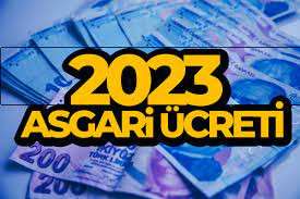 2023 asgari ücreti belli oldu