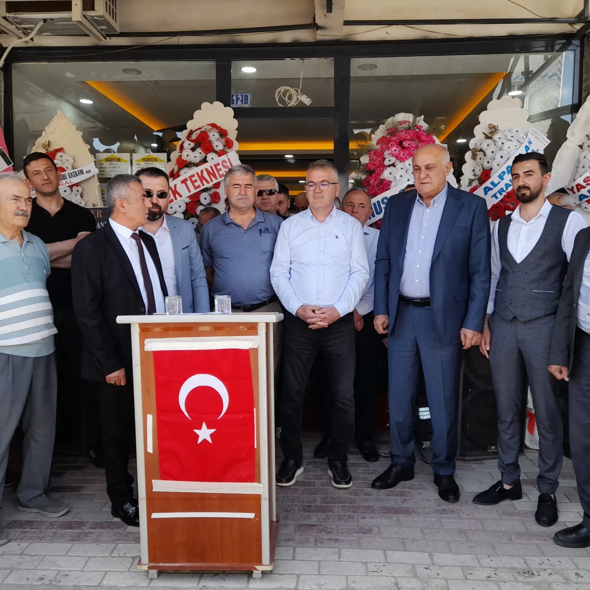 Balcıoğlu Gayrimenkul’ün Açılışına Erkoyuncu’da Katıldı