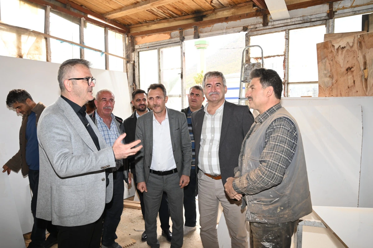 BAŞKAN USTAOĞLU MARANGOZLAR SANAYİMİZİ YENİ YERİNE TAŞIMAK İSTİYORUZ