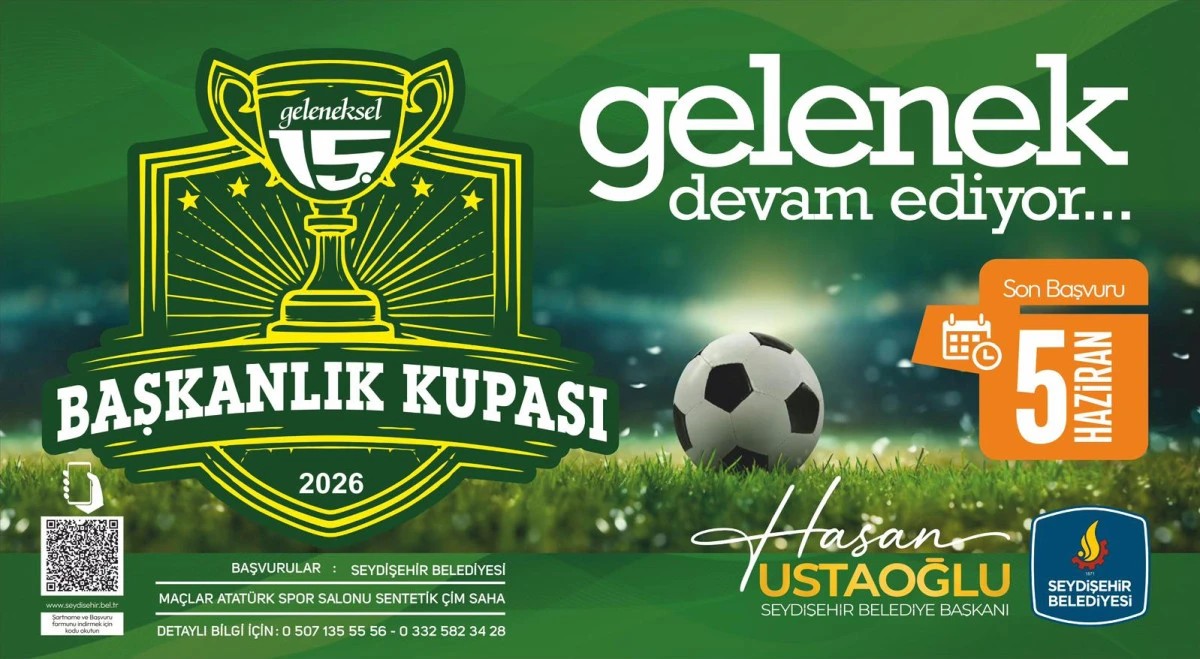 BAŞKANLIK KUPASI FUTBOL KAYITLARI BAŞLIYOR