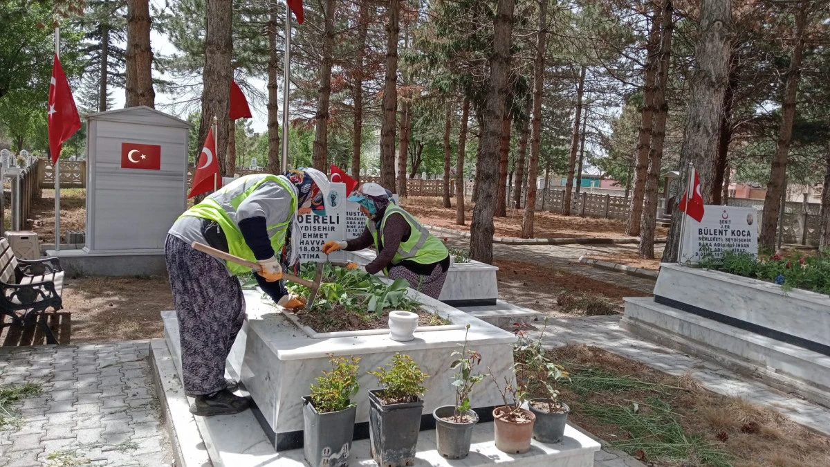 BELEDİYEDEN ŞEHİTLERE VEFA