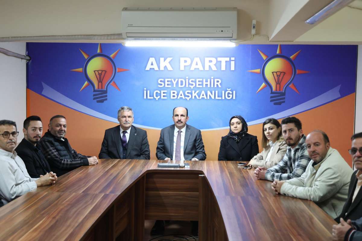 BÜYÜKŞEHİR BELEDİYE BAŞKANI ALTAY'DAN SEYDİŞEHİR'E ZİYARET