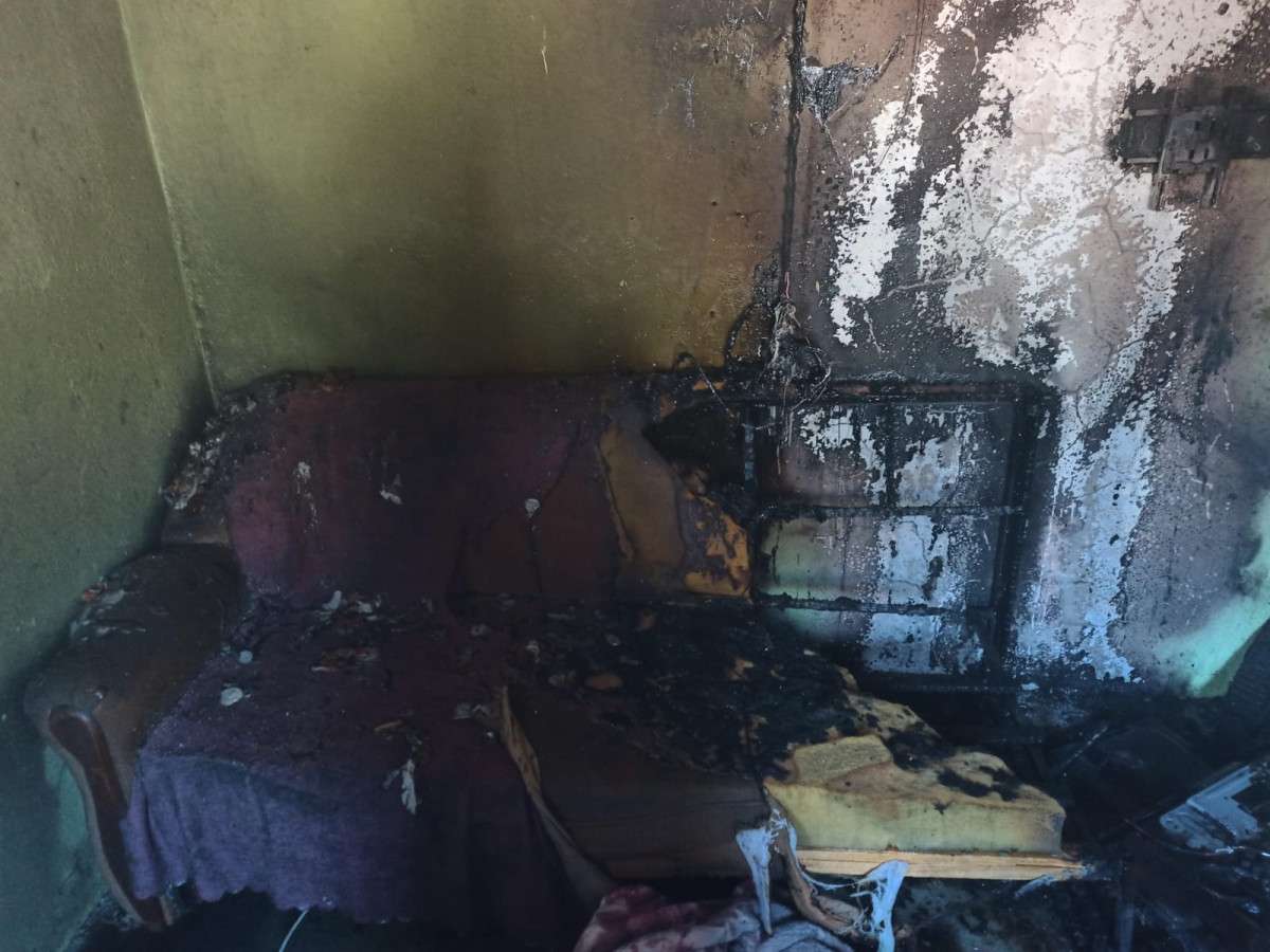 Çakmakla oynayan çocuk evi yaktı