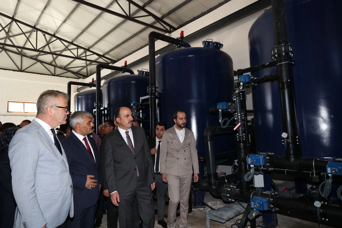 ÇALSUYU ARITMA TESİSİ VE KİREÇ ARITMA TESİSİ DEVREYE GİRDİ