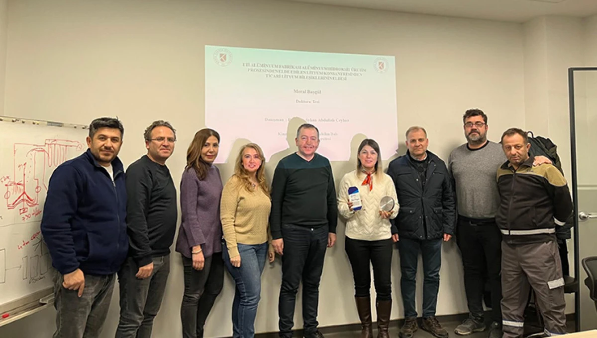 ETİ Al&uuml;minyum&rsquo;da gurur tablosu: Lityum karbonat &uuml;retimine patentli başarı