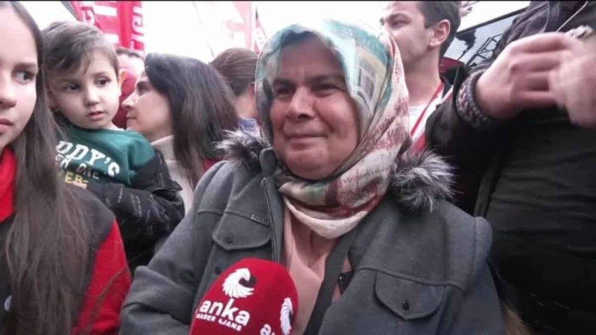 Taraşçılı Hatice Sarı CHP Konya Mitinginde konuştu
