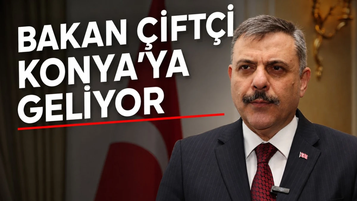 İ&ccedil;işleri Bakanı Mustafa &Ccedil;ift&ccedil;i Seydişehir'e geliyor.
