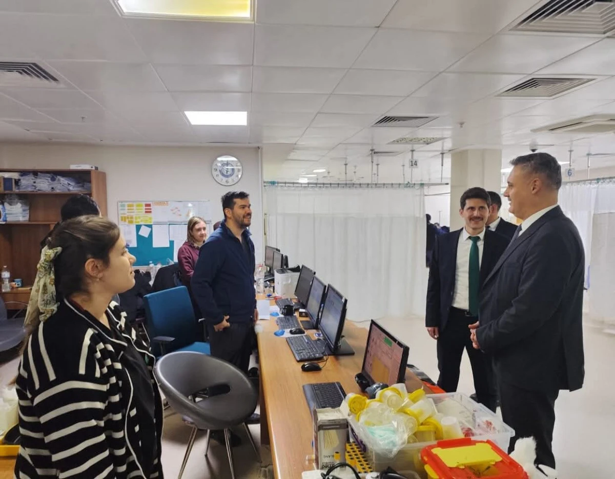 Konya İl Sağlık M&uuml;d&uuml;r&uuml; Yusuf Yavuz dan Seydişehir Devlet Hastanesine  Ziyaret