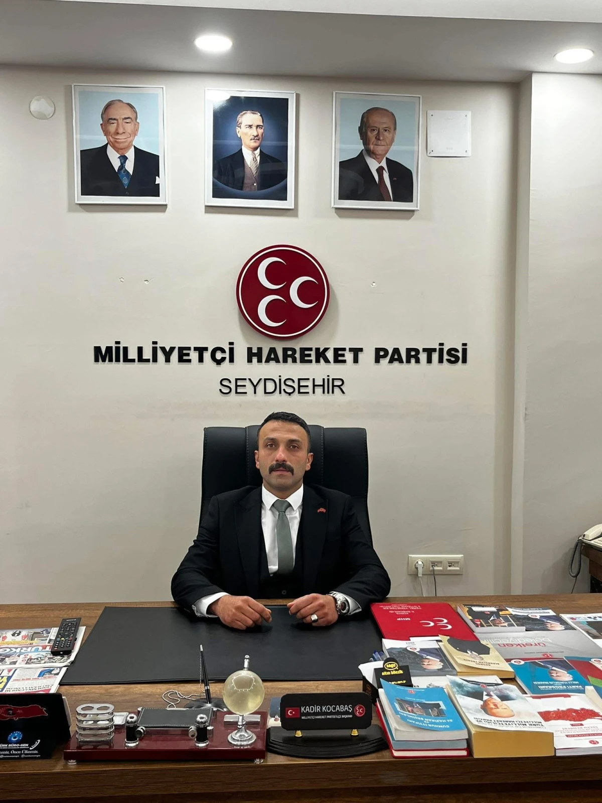 MHP SEYDİŞEHİR İL&Ccedil;E BAŞKANI KADİR KOCABAŞ&rsquo;TAN