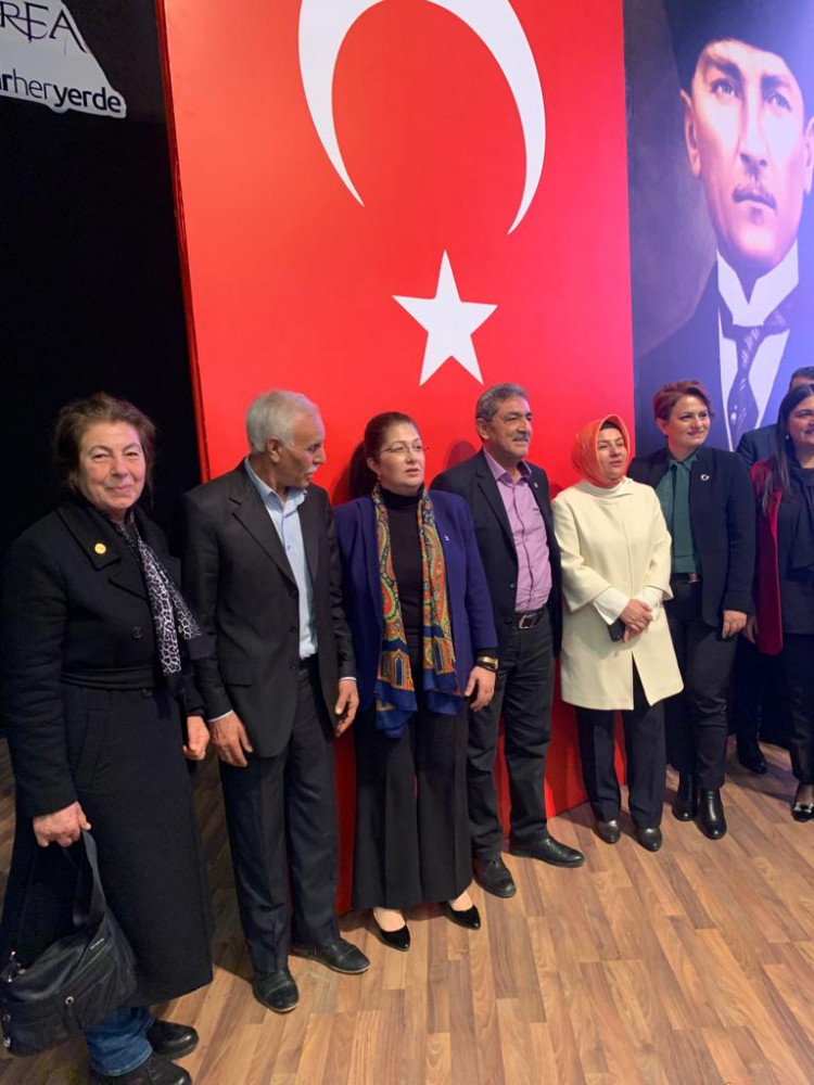 Muhtar Ayşe Demir “Türkiye Muhtarları El Ele” Projesine Katıldı