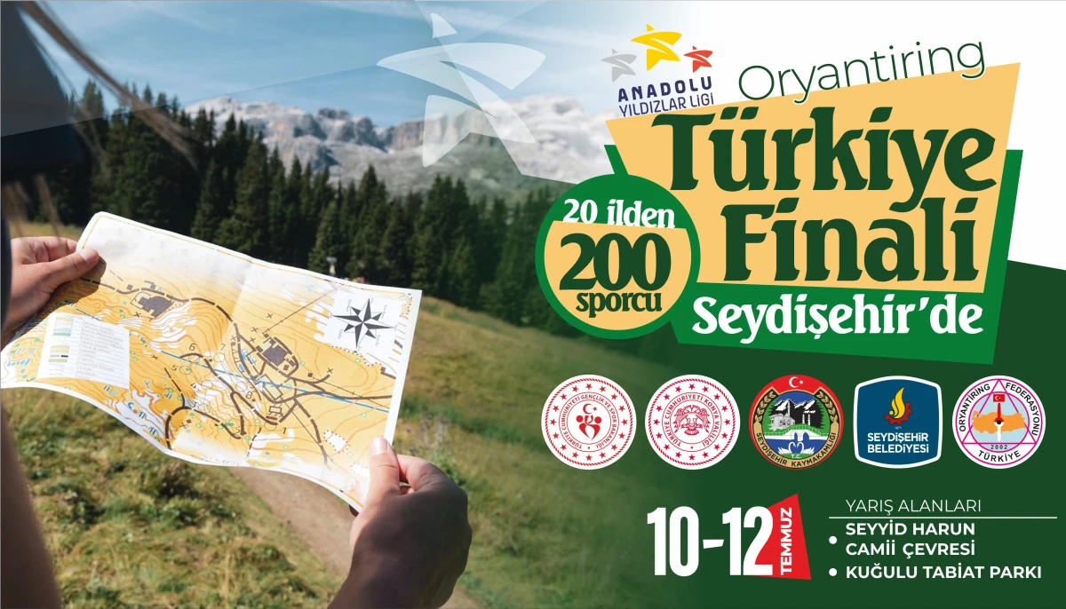 ORYANTİRİNG&rsquo;TE T&Uuml;RKİYE&rsquo;NİN EN İYİLERİ SEYDİŞEHİR&rsquo;DE YARIŞACAK