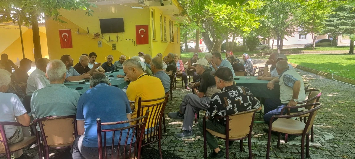 Pınarbaşı Bağlarının Sulanması İçin Toplantı Yapıldı
