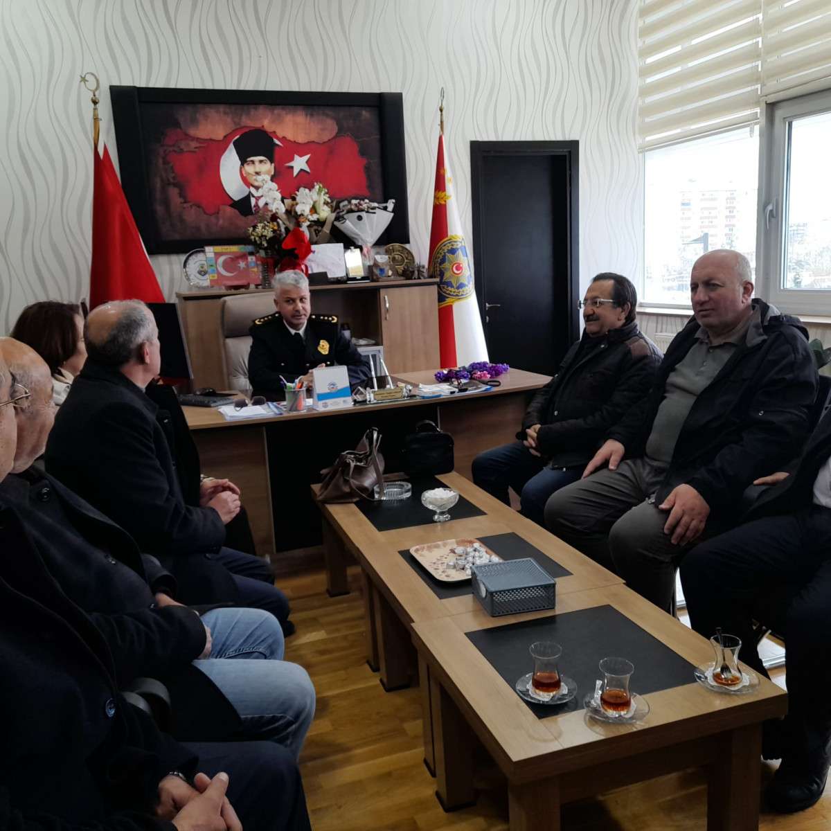 Polis Teşkilatının 180. Yılı Dolayısıyla Sivil Toplum Kuruluşlarından Anlamlı Ziyaret