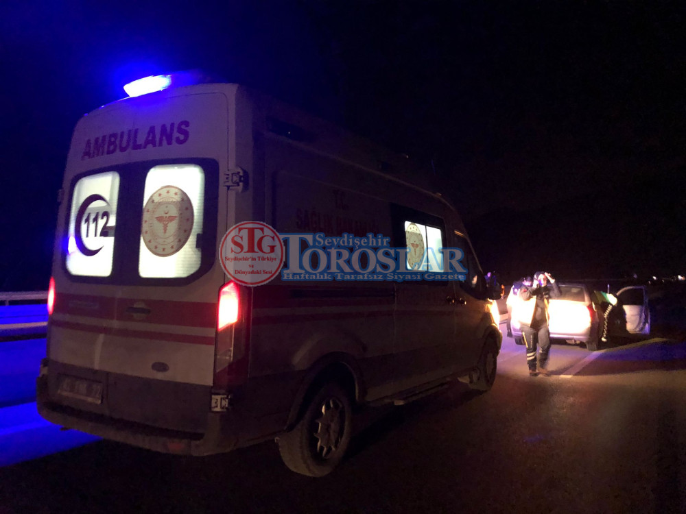 Seydişehir-Antalya Yolunda Feci Kaza 1 Ölü 1 Yaralı (VİDEOLU)