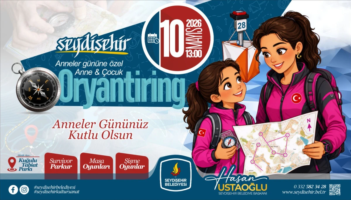 SEYDİŞEHİR BELEDİYESİNDEN ANNE VE &Ccedil;OCUK ETKİNLİĞİNE DAVET