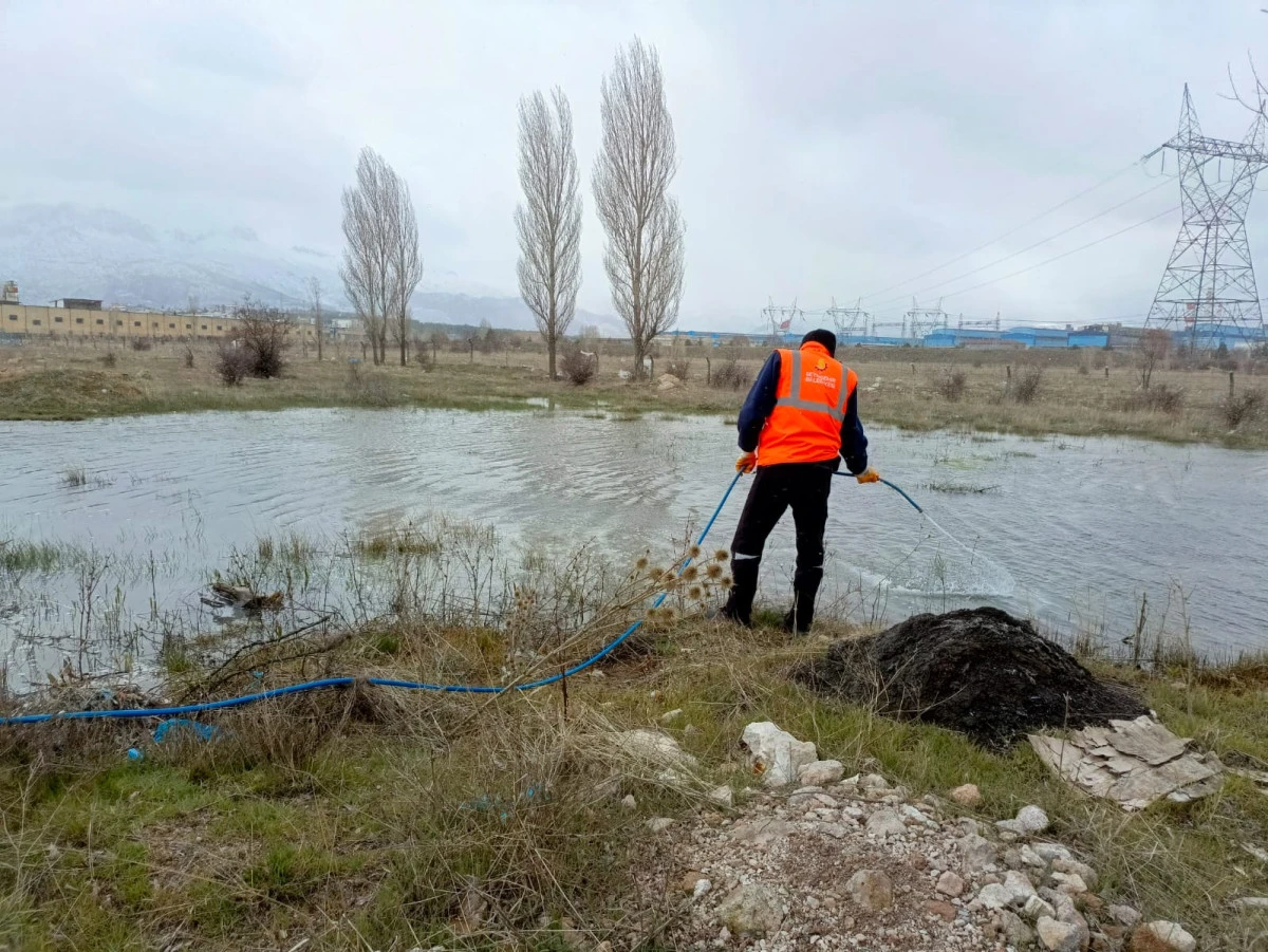 Seydişehir Belediyesinden  Larvasit İla&ccedil;lama &Ccedil;alışması