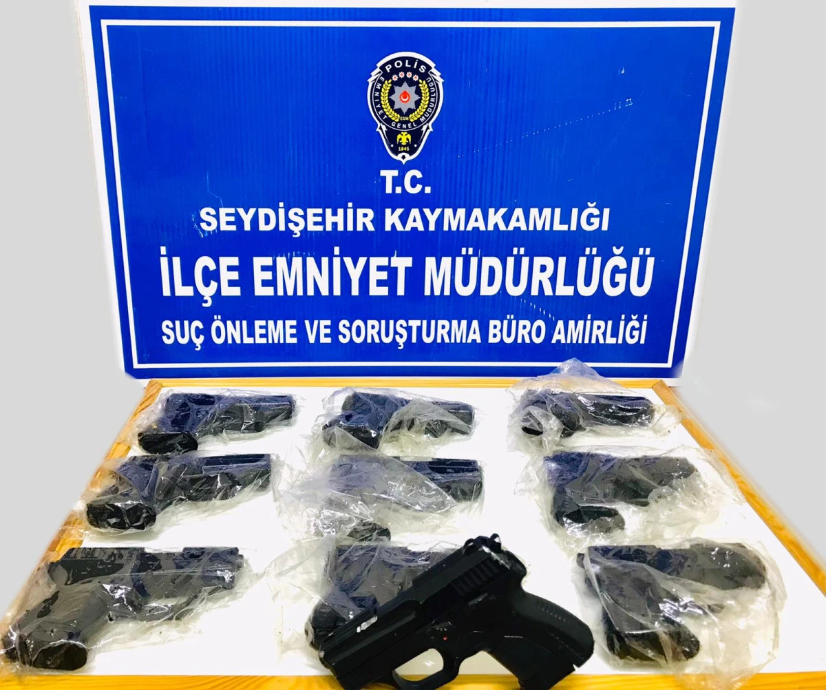 Seydişehir emniyetinden ruhsatsız silah operasyonu