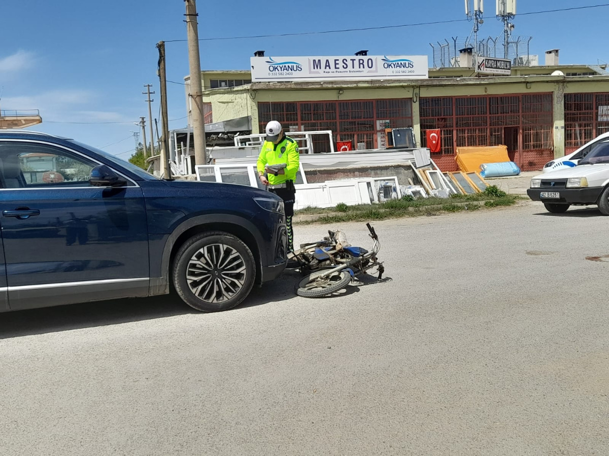 Seydişehir ilçesinde meydana gelen trafik kazasında 1 kişi yaralandı.