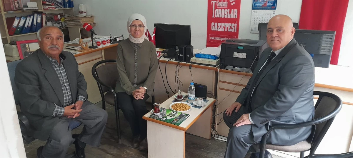Seydişehir Kaymakamı Kadir Akın G&ouml;zel&rsquo;den Toroslar Gazetesi&rsquo;ne İade-i Ziyaret