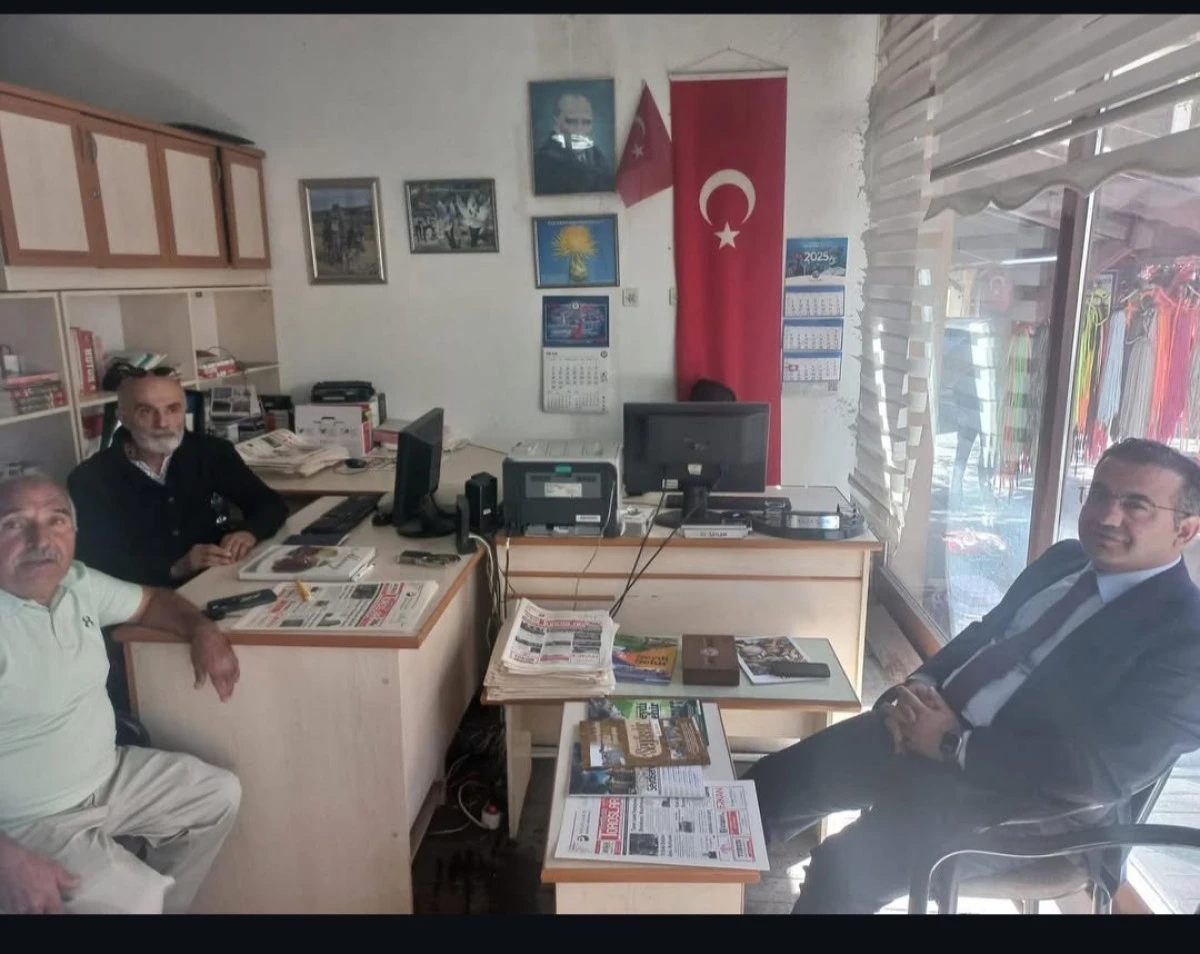 Seydişehir Kaymakamı Kıyıcı’dan Yerel Gazetelere Ziyaret