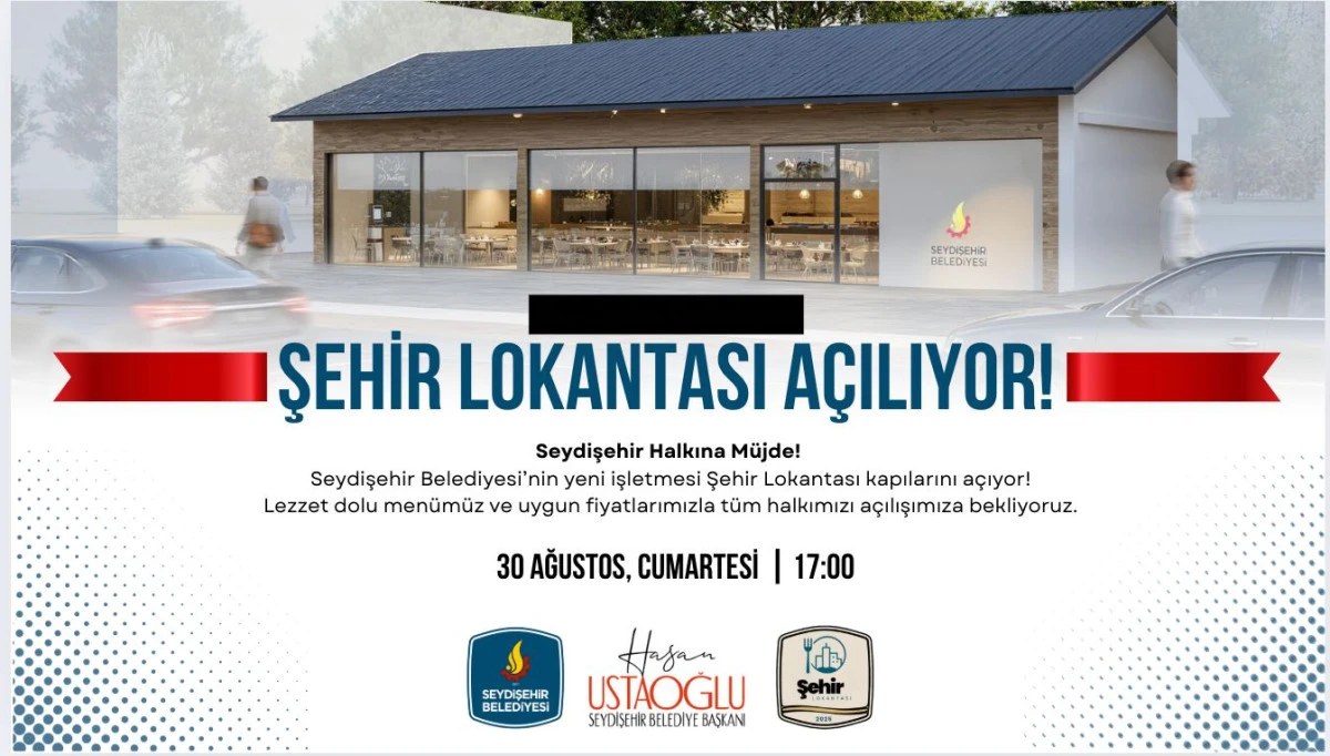 SEYDİŞEHİR ŞEHİR LOKANTASINDA 3 ÇEŞİT YEMEK FİYATI BELLİ OLDU