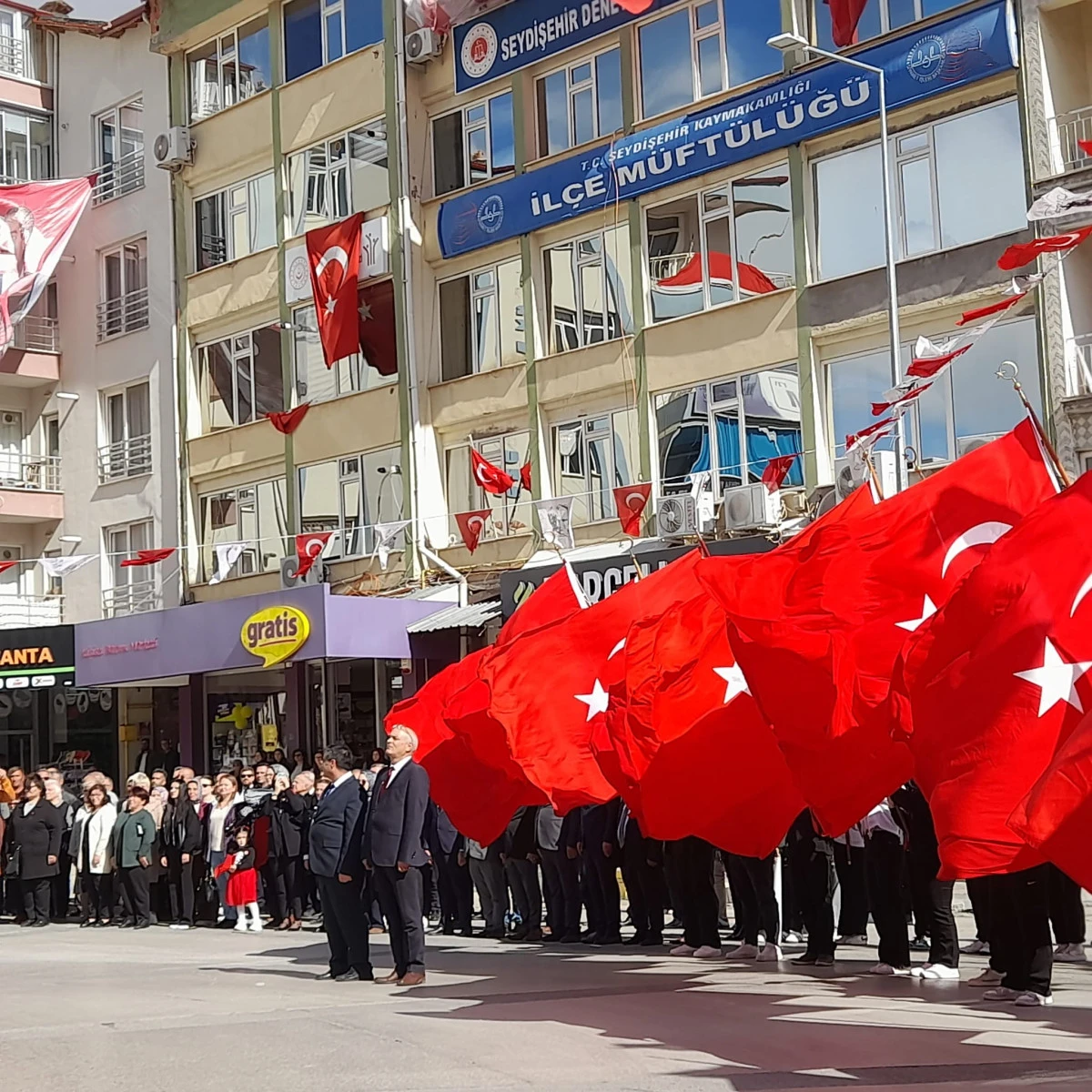 Seydişehir’de 29 Ekim Cumhuriyet Bayramı Coşkusu Çelen Koyma Töreni Başladı