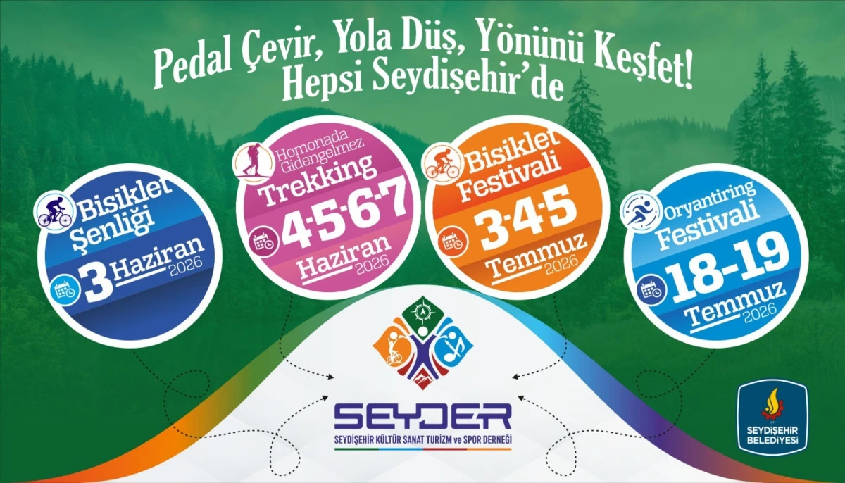 Seydişehir&rsquo;de Doğa Festivallerinin Tarihleri Belli Oldu