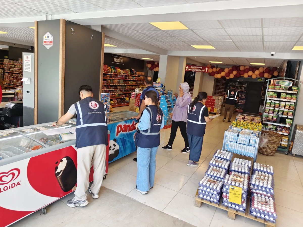 SEYDİŞEHİRDE MARKETLERE FAHİŞ FİYAT VE ETİKET DENETİMİ