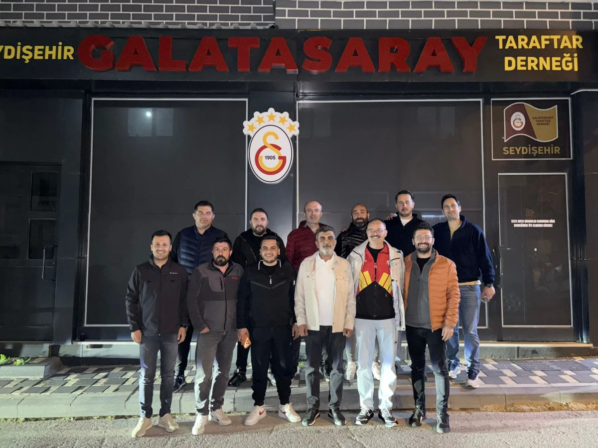 SEYDİŞEHİRDE SARI KIRMIZI BİRLİK GALATASARAYLILAR TEK Y&Uuml;REK