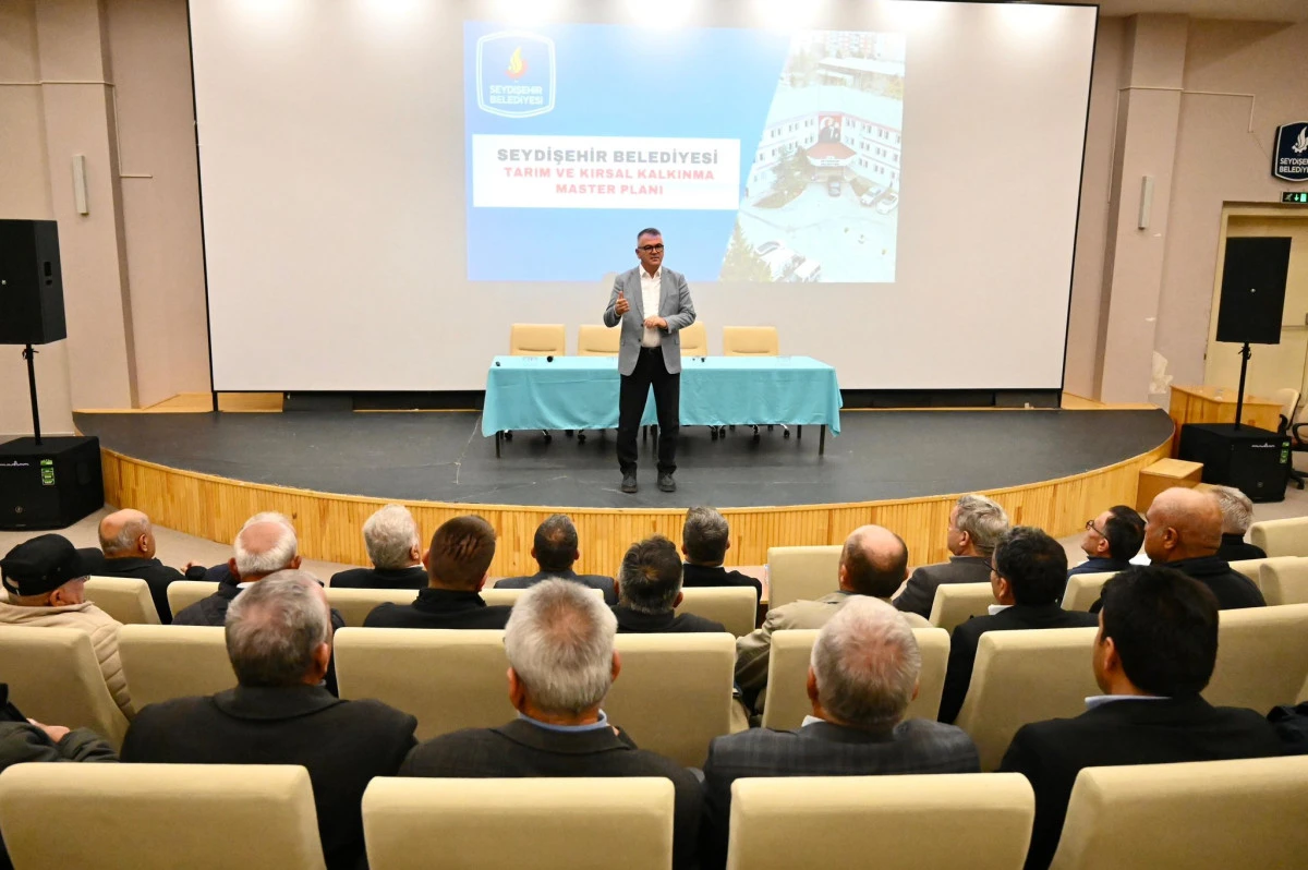 SEYDİŞEHİR'DE TARIMSAL SULAMA ELE ALINDI