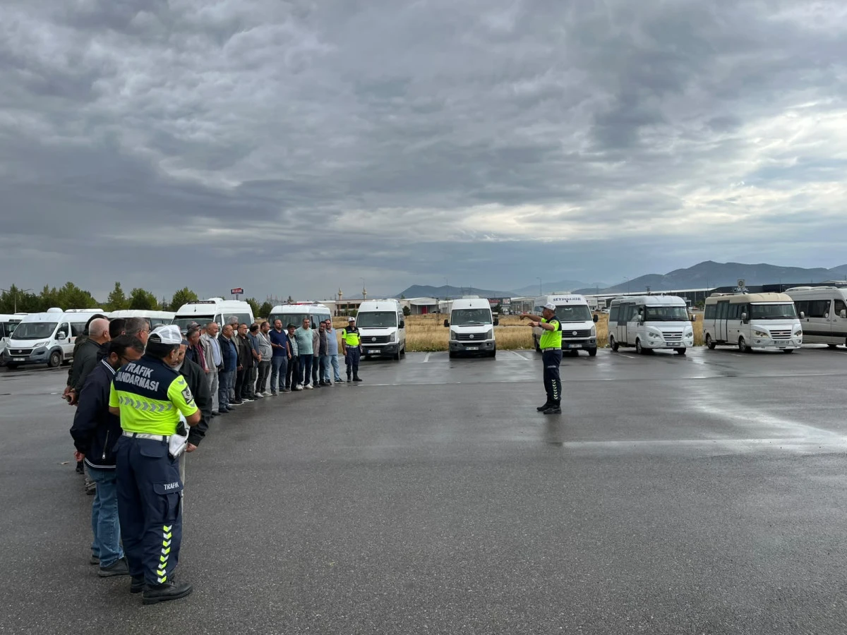 Seydişehir&rsquo;de taşımalı eğitim ara&ccedil;larına denetim