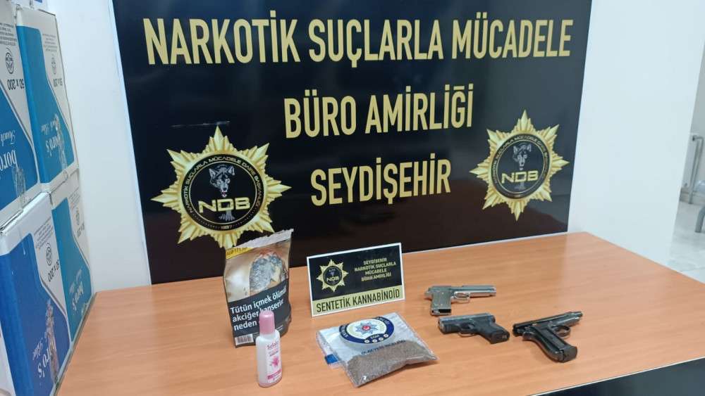Seydişehir'de uyuşturucu operasyonu