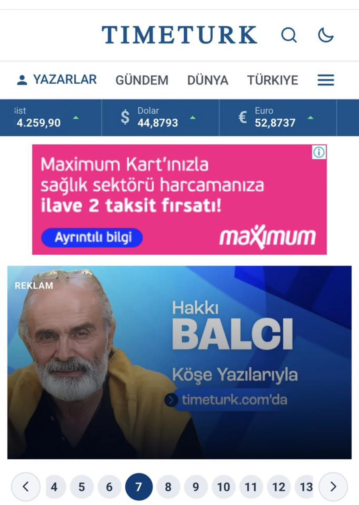 Seydişehir&rsquo;in G&uuml;&ccedil;l&uuml; Kalemi Hakkı Balcı Ulusal Mecrada da Yazarlık Yapacak