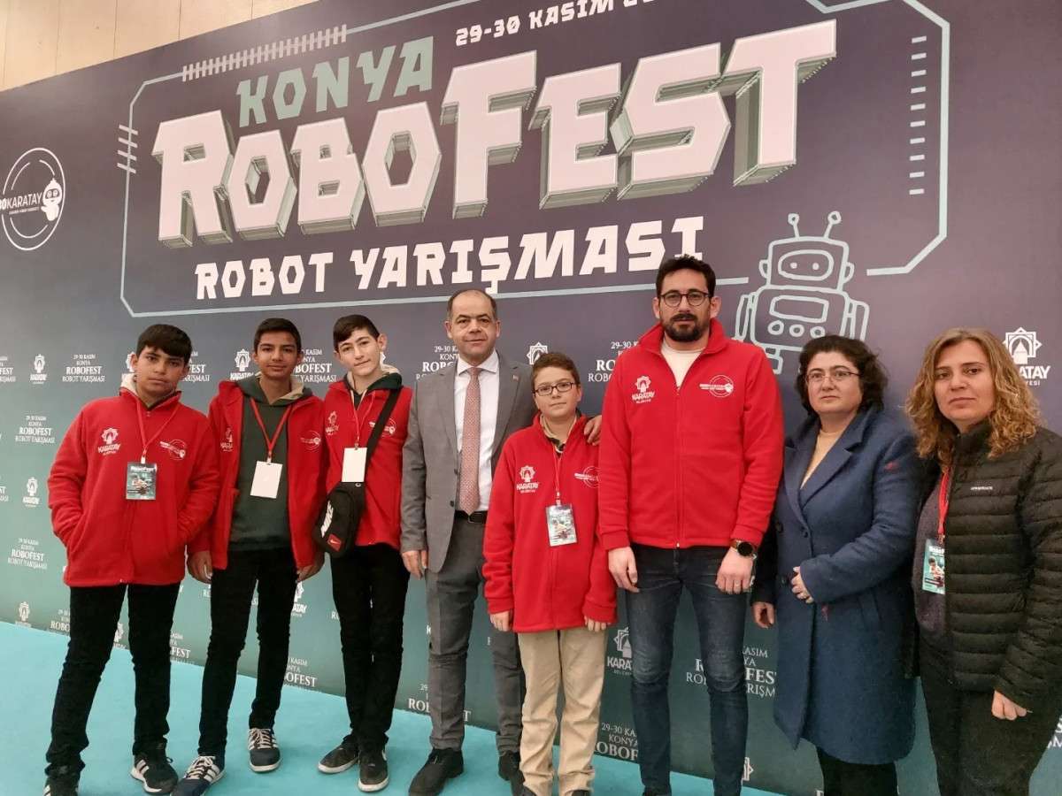 Seydişehirli öğrenciler Konya Robofestte