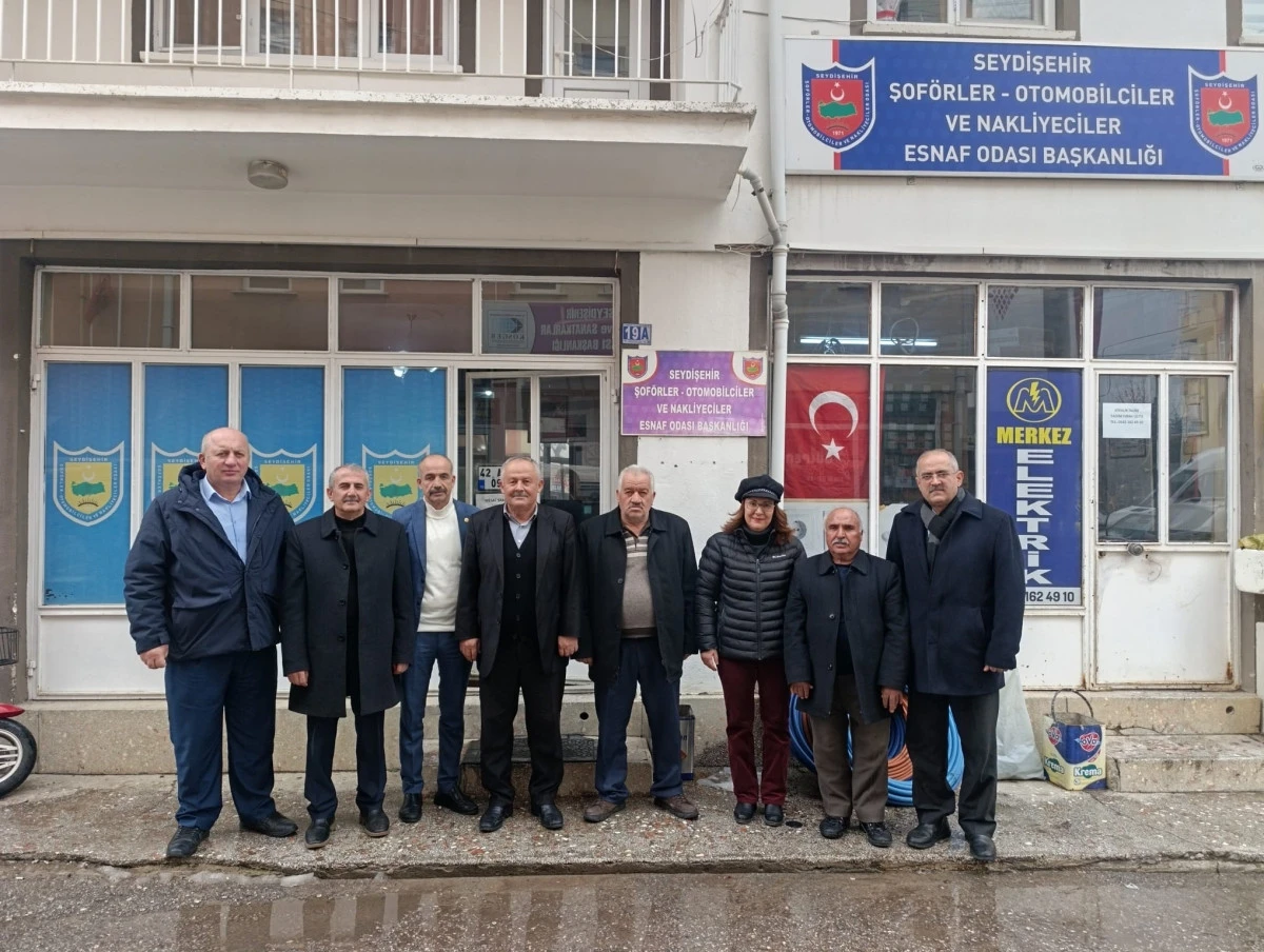 STK dan Şof&ouml;rler Odası Başkanı &Uuml;nvara Hayırlı Olsun Ziyareti