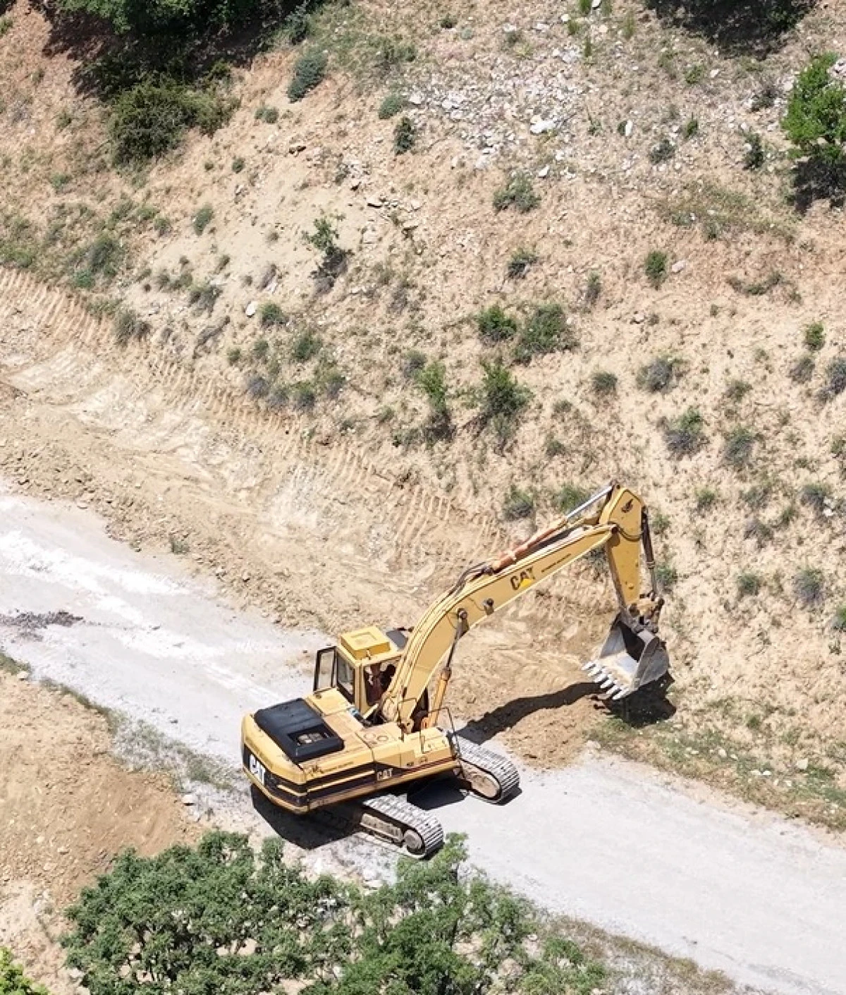 S&Uuml;LEYMANİYE YOL YAPIM &Ccedil;ALIŞMALARI BAŞLADI 