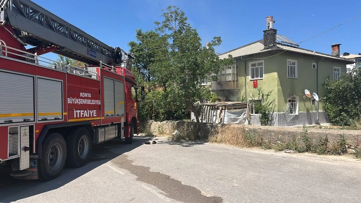 Yangında 6 &Ccedil;ocuk Kurtarıldı