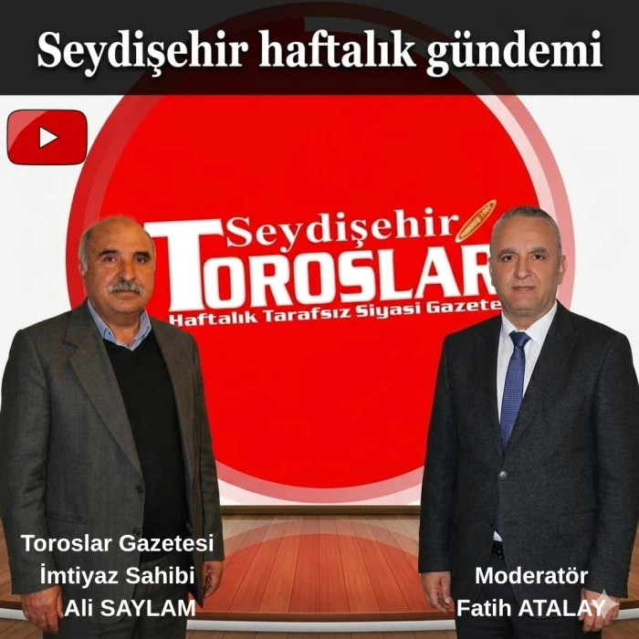 SEYDİŞEHİR HAFTALIK G&Uuml;NDEMİ (VİDEO) 13.06.2026